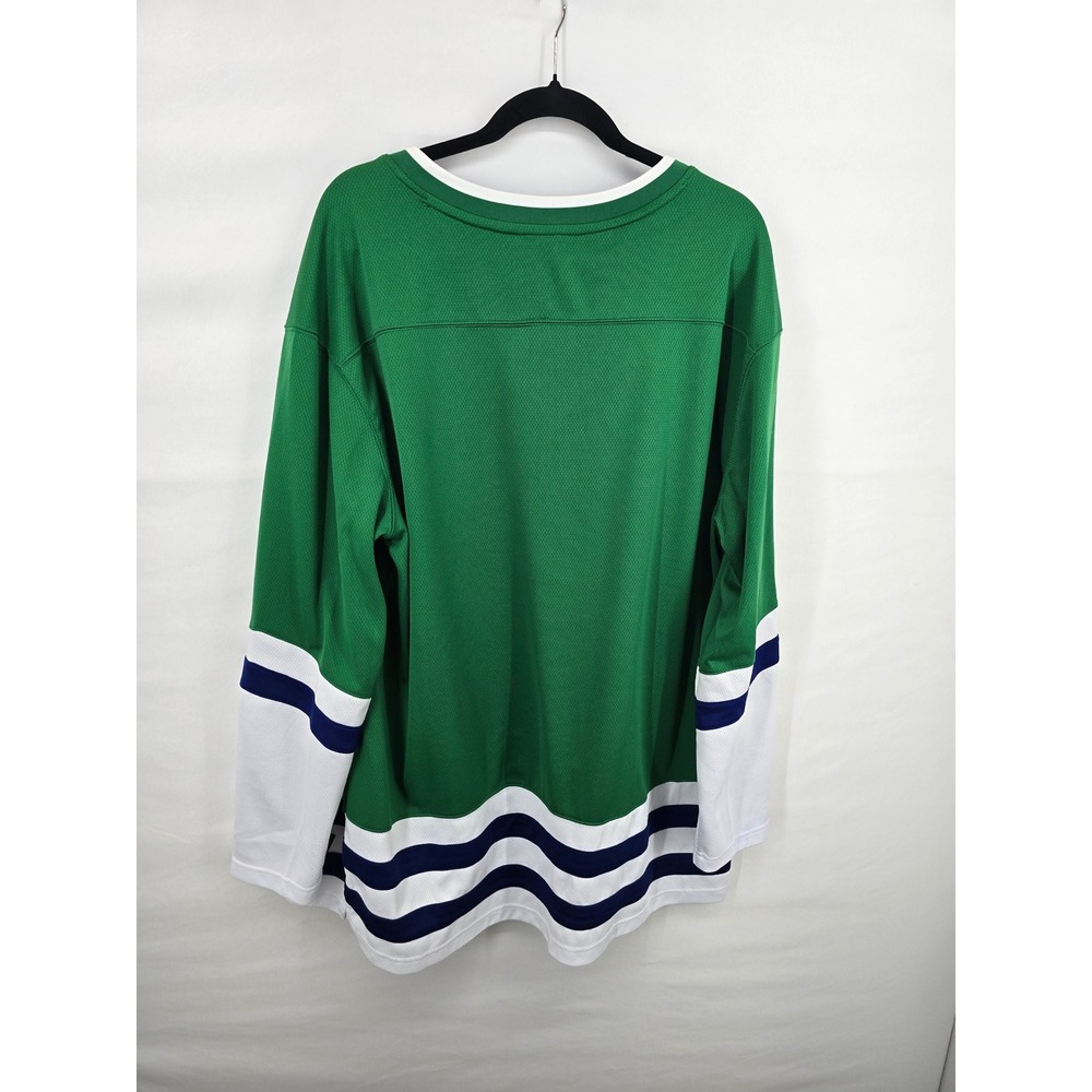 Fanatics‎ Hartford Whalers NHL Breakaway Hockey Jersey Green Mens 3XL Retro Logo - Picture 4 of 5